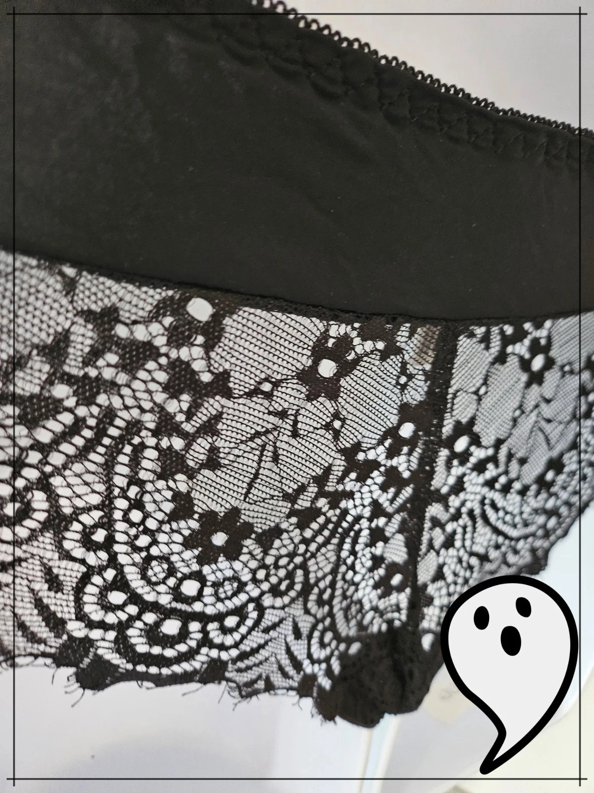 conjunto sutiã e calcinha de renda chique sexy rock renda – photo 6